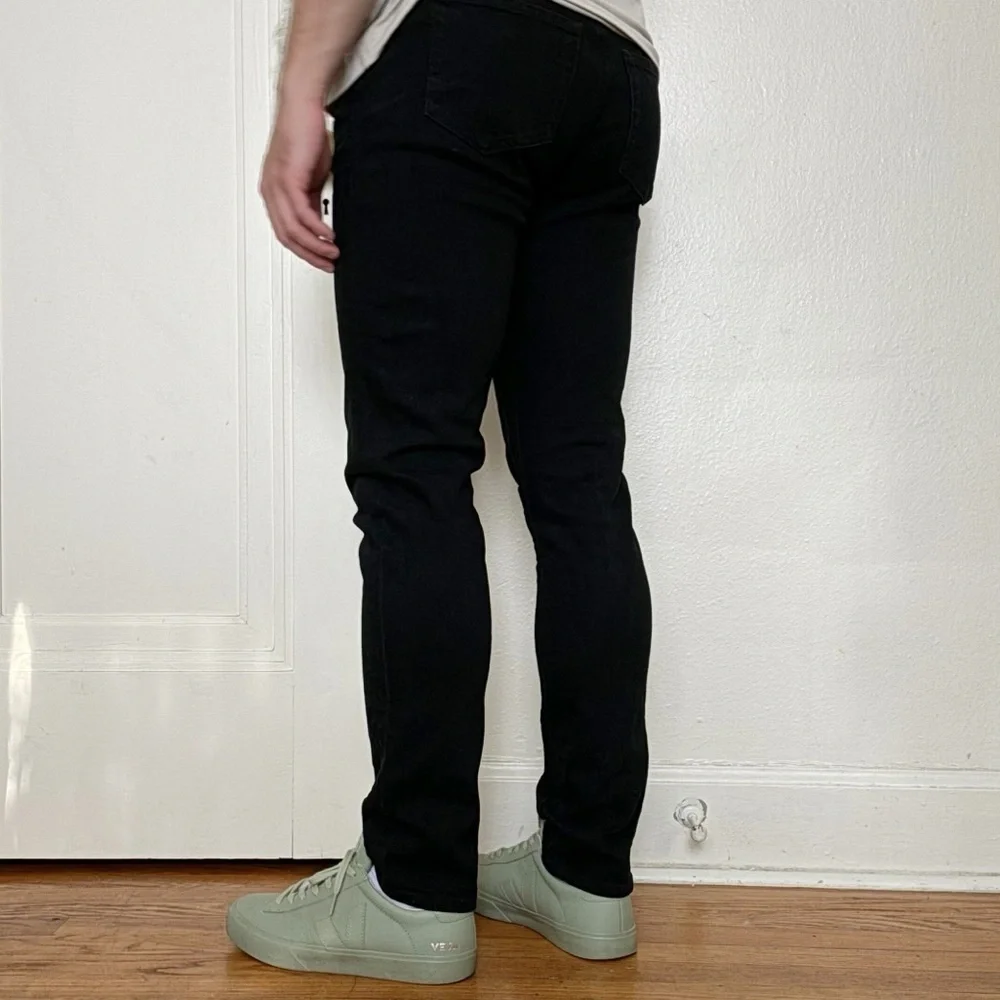 J. Crew Factory Men’s Slim Fit Jean Black 30x30
